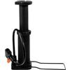 Ciieeo Pompa per Pneumatici Bici Portatile a Pedale in Lega di Alluminio Nera, Mini Gonfiatore Compatto Ergonomico e Domestico, Adatta per Biciclette, Gonfiabili Colore Casuale