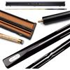 BCJMKDX Stecca da Biliardo, Stecca da Biliardo Cinese 57 Pollici, Nera, Stile Otto, 10 mm, con Scatola, Tre Modelli Disponibili