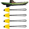 Genérico Tappi per kayak, 4 pezzi, con cordino da 4 cm, universale, kit di tappi imborali per kayak, principianti ed esperti, navigazione, legatura e attività