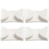 Generic Grip per occhiali da sci per sport invernali, antiscivolo, con 4 clip anti-goccia, da sci per zaini, borse, collari, cinture