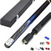 BCJMKDX Stecca da Biliardo, Stecca da Biliardo 3/4, Stecca Cinese Nera migliorata, 9,5 mm a 10