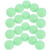 FOMIYES Set 20 Palline Fosforescenti da Ping Pong per Giochi Notturni e Allenamento Outdoor, Palline Resistenti e Rimbalzanti