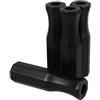 jojofuny 4 Pezzi Maniglie per Calcio Balilla in Plastica Nera Design Ergonomico, Facili da Pulire, Ricambio per Tavolo da Biliardino