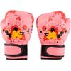 VGEBY1 Guantoni da Boxe per Bambini, Guantoni da Combattimento Muay Thai. Sacco da Boxe Guanti da Masticare per Bambini(Rosa)