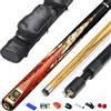 BCJMKDX Stecca da Biliardo, Stecca da Biliardo 3/4 Snooker Cinese Nera Otto Stecca Tavolo Professionale 10 mm con Scatola