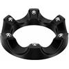 BAFOVY Supporto da Bowling Universale, con Rullo Portante Supporto da Bowling Girevole a 360 Gradi per la Lucidatura della Pulizia delle Palline (Black)