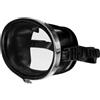 Luxshiny Maschera da Immersione e Snorkeling per Uomo Vetro Temperato e Cinturino in Pvc, Visione per Esplorazioni Subacquee e Nuoto