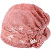 Kichvoe Cuffia da Nuoto Donna in Pizzo Rosa Fiore, Protegge Capelluto e Mantiene i Chioma Ordinati per Attività All'aperto e Vacanze al Mare