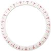 ROUHO 39,3mm Inserto Ghiera Orologio Ceramica Tachimetro Ricambio Anello Componente Intarsio Segnatempo Lucido 31,2mm per Rolex Cosmograph Daytona 116500