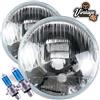Wipac UK Faro A Led Quadottico Classico MG MGB Midget Xenon Halogen 7" Aggiornamento