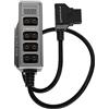Kondor Blue 12V Metal D-Tap Hub 4 Way Port Power Tap Spliltter 1/4 20 T (KON-DTAP_HUB)