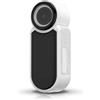 Sxhlseller Fotocamera con Pollice Magnetico, Action Camera da 2,7K con Schermo da 1,47 Pollici e Risoluzione Foto da 12 MP, Tempo di Registrazione di 120 Minuti per lo Sci in Bicicletta (WHITE)
