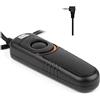 Pixel Telecomando RC201-E3 Compatibile con Canon R6, RP, 850D, 90D, 80D, 750D, 2000D, 1200D, Compatibile con Fuji XT3, XT4, XT30, GFX100, GFX50SII, Compatibile con Olympus Om-1, EM1X, EM1-2, EM1-3
