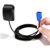 AYHYHLJZJ GPS Antenne Fakra C Wasserdichte Autoradio-GPS-Antenne, Gps Antenne Auto Adapter für Die Autonavigation, Kompatibel mit Fahrzeugen, Booten und GPS-Ortungsgeräten