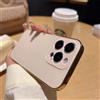 Luhuanx Custodia per iPhone 16 Pro Max, progettata per iPhone 16 Pro Max, con lente completa per fotocamera, design sul retro (oro)