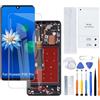 H&LYCYJ - Display per schermo per Huawei P30 Pro TFT VOG-L29 VOG-L09 VOG-AL00, kit di ricambio per schermo LCD (nero con cornice, senza impronte digitali, schermo non curvo)