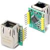 Binghe USR-ES1 con W5500 Chip Modulo Binhe 2 Pezzi USR-ES1 W5500 Modulo di rete Ethernet Stack hardware TCP/IP Interfaccia SPI ad alta velocità da 80 MHz Compatibile con WIZ820Io