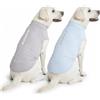 Spark Paws Sunblock T-Shirt, protezione UV SPF30, leggera, traspirante, per il sole estivo, adatta per cani con pelle sensibile, blu e grigio (set di 2), taglia 3XL