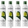 Italy Shop Service Mantova Olio Extra Vergine d'Oliva Spray, 200ml, 100% Italiano, Set di 4 Bottiglie,+ portachiavi italy shop service