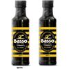 Italy Shop Service Basso Olio Extra Vergine d'Oliva al Limone, Set 2 Bottiglie da 250ml, con Portachiavi italy shop service