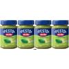 Italy Shop Service Barilla Pesto alla Genovese, Set 4 Vasetti da 190g, Salsa per Pasta Senza Glutine con Basilico Italiano e Parmigiano Reggiano, + portachiavi italy shop service
