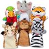Melissa & Doug - 6 Safari Animal Themed Puppets