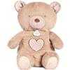 Doudou et Compagnie - Peluche Traspirante con Orso respiratorio - 28 cm - Peluche Musicale Luminoso con Movimento di respirazione - Assistenza al Sonno e rilassamento - Regalo per Nascita Misto