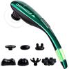 MEGAWISE Massaggiatore manuale per la schiena, il collo, le spalle, la vita e le gambe (cordless, verde scuro)