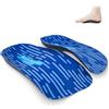 MFBUYING 3/4 Solette Ortopediche con Supporto Arco Alto, Plantari Piede Piatto, Fascite Plantare, Iperpronazione e Dolore al Tallone(EU 41-42)