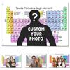 ZYHJJ Bandiera Personalizzabile con Foto, Immagine, Testo e Logo - Vari formati 2×3/3×5/4×6/5×8 ft, Tavola Periodica degli Elementi, Ideale per Scuola, Ufficio, Laboratorio e Decorazioni