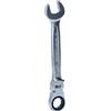 KS Tools 503.4817-E Chiave a cricco combinata snodata GEAR c.bloccaggio,17mm su rimorchio