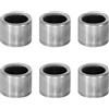 PATIKIL Spacer Acciaio M10, 6pz Spacer Metallo Acciaio 10.2mm Id x 14mm Od x 10mm L Spacer Acciaio Carbonio Vite Standoff Rotondo per Bulloni a 2/5in o M10