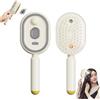 Generico Electric Spray Air Cushion Massage Comb, Anti-Tangle & Essential Oil Mist Electric Hair Brush Women with Water Spray, Electricspray & Massage Hair Brush (beige)