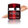 Dermastir Sun Protection SPF 50+ versione colorata, Crema Viso Protezione UVA e UVB, anti-age, protegge e uniforma la pelle - Made in France, 50ml