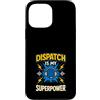 Calm Behind Chaos Dispatch Strong Apprec Custodia per iPhone 13 Pro Max Polizia Dispatcher 911 Operatore Primo soccorritore