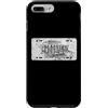 ROMYLP Roman Numerals Years License Plat Custodia per iPhone 7 Plus/8 Plus 2006 anno retrò divertente compleanno 20 anni