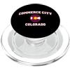 Commerce City CO Souvenirs & Gifts by DV Città del commercio Colorado (CO) PopSockets PopGrip per MagSafe