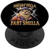 You're Either A Smart Fella Fart Smella O sei un tipo intelligente Fart Smella Cat Funny PopSockets PopGrip Adesivo