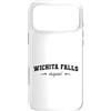 Wichita Falls Texas Original Vintage Ret Custodia per iPhone 17 Pro Max Nome originale Wichita Falls Texas Retro città natale Wichita