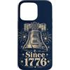 Patriotic USA America Anniversary Pride Custodia per iPhone 15 Pro Max Dal 1776 Guitar Liberty Bell Patriotic Music USA