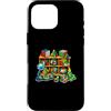 Shelf Circuit Custodia per iPhone 16 Pro Max Cubo Scaffale Nerd