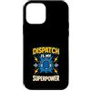 Calm Behind Chaos Dispatch Strong Apprec Custodia per iPhone 12 mini Polizia Dispatcher 911 Operatore Primo soccorritore