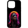 Funny Cryptid Squatch Humor Men Women Ki Custodia per iPhone 15 Pro Max Occhiali da sole retrò Sasquatch Bigfoot Wilderness Legend