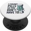 Pharm Tech Crew CPhT Student Tecnico farmacista divertente CPhT PTCE Farmacista PopSockets PopGrip Adesivo