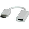 ROLINE DisplayPort-HDMI Adapter Bianco