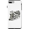 Simmon's Merch Custodia per iPhone 7 Plus/8 Plus Step Your Journey - Frase motivazionale - Italia Graphic Art