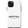 Wichita Falls Texas Original Vintage Ret Custodia per iPhone 11 Pro Nome originale Wichita Falls Texas Retro città natale Wichita