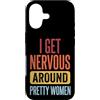 Timido Introverso Ansioso Impacciato Sin Custodia per iPhone 17 I Get Nervous Around Pretty Women