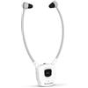 TechniSat STEREOMAN ISI 3 - Cuffie (secondo auricolare, senza fili stereo con batteria, senza trasmettitore, solo compatibile con STEREOMAN ISI 3) bianco