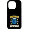 Calm Behind Chaos Dispatch Strong Apprec Custodia per iPhone 15 Pro Polizia Dispatcher 911 Operatore Primo soccorritore
